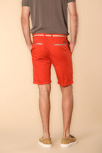 London Summer bermuda chino hombre en satén stretch regular fit