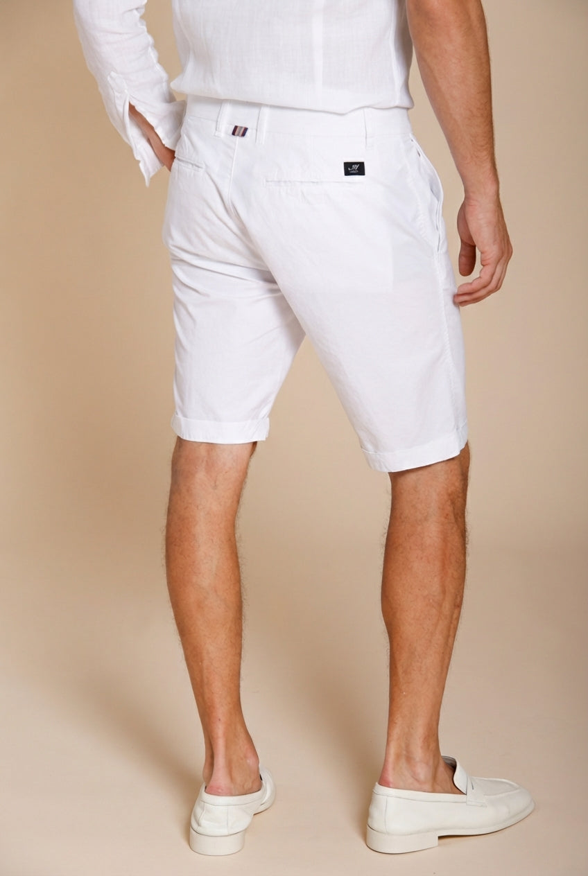 London bermuda chino hombre en gabardina stretch regular fit ①