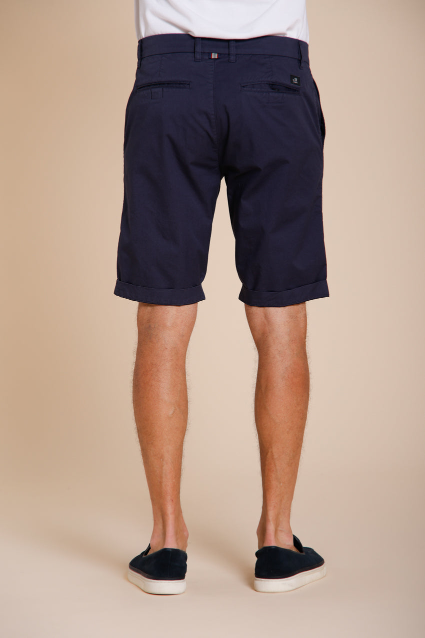 London bermuda chino uomo in gabardina stretch regular fit ①