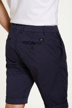 London bermuda chino homme en gabardine stretch regular fit ①