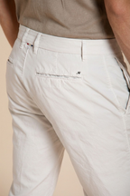 London bermuda chino uomo in gabardina stretch regular fit ①