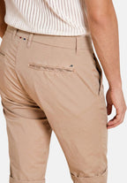 London bermuda chino hombre en gabardina stretch regular fit ①