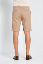 London Herren Chino Bermuda aus Gabardine Stretch regular fit ①