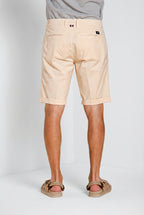 London men's chino bermuda in stretch gabardine regular fit ①