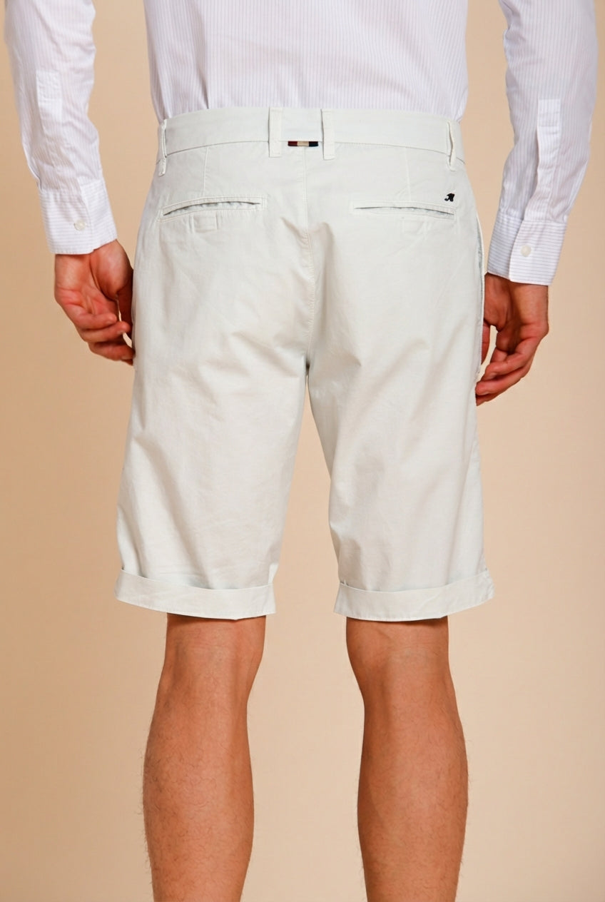 London bermuda chino homme en gabardine stretch regular fit ①