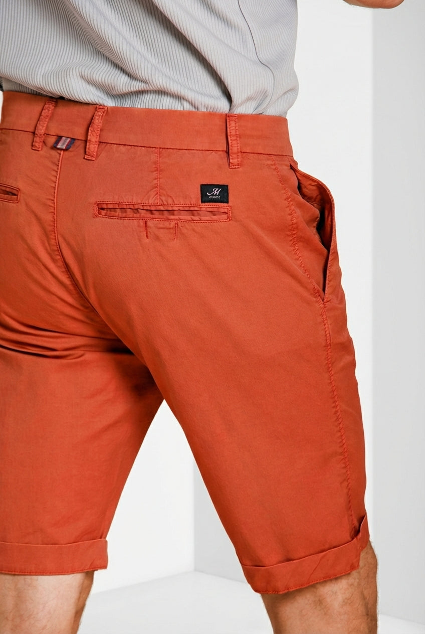 London Bermuda Chino Herren aus Stretch Gabardine regular fit ①