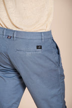 London bermuda chino uomo in gabardina stretch regular fit ①