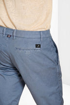 London bermuda chino homme en gabardine stretch regular fit ①