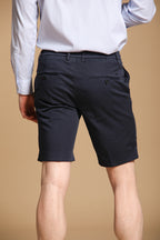 Milano Jogger Travel bermuda chino jogger homme en satin technique stretch slim fit