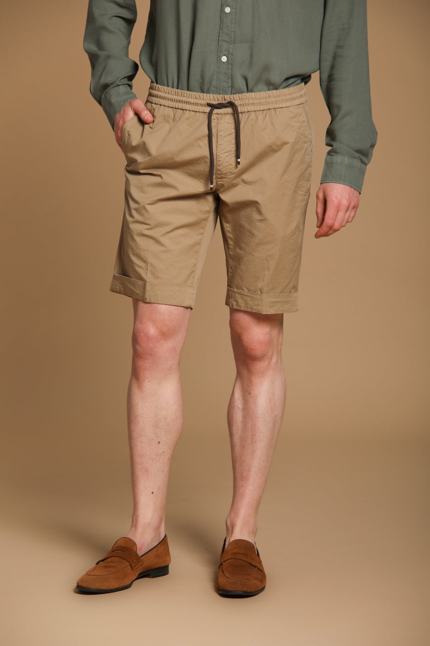 New York Sack bermuda chino jogger hombre en algodón pima regular fit