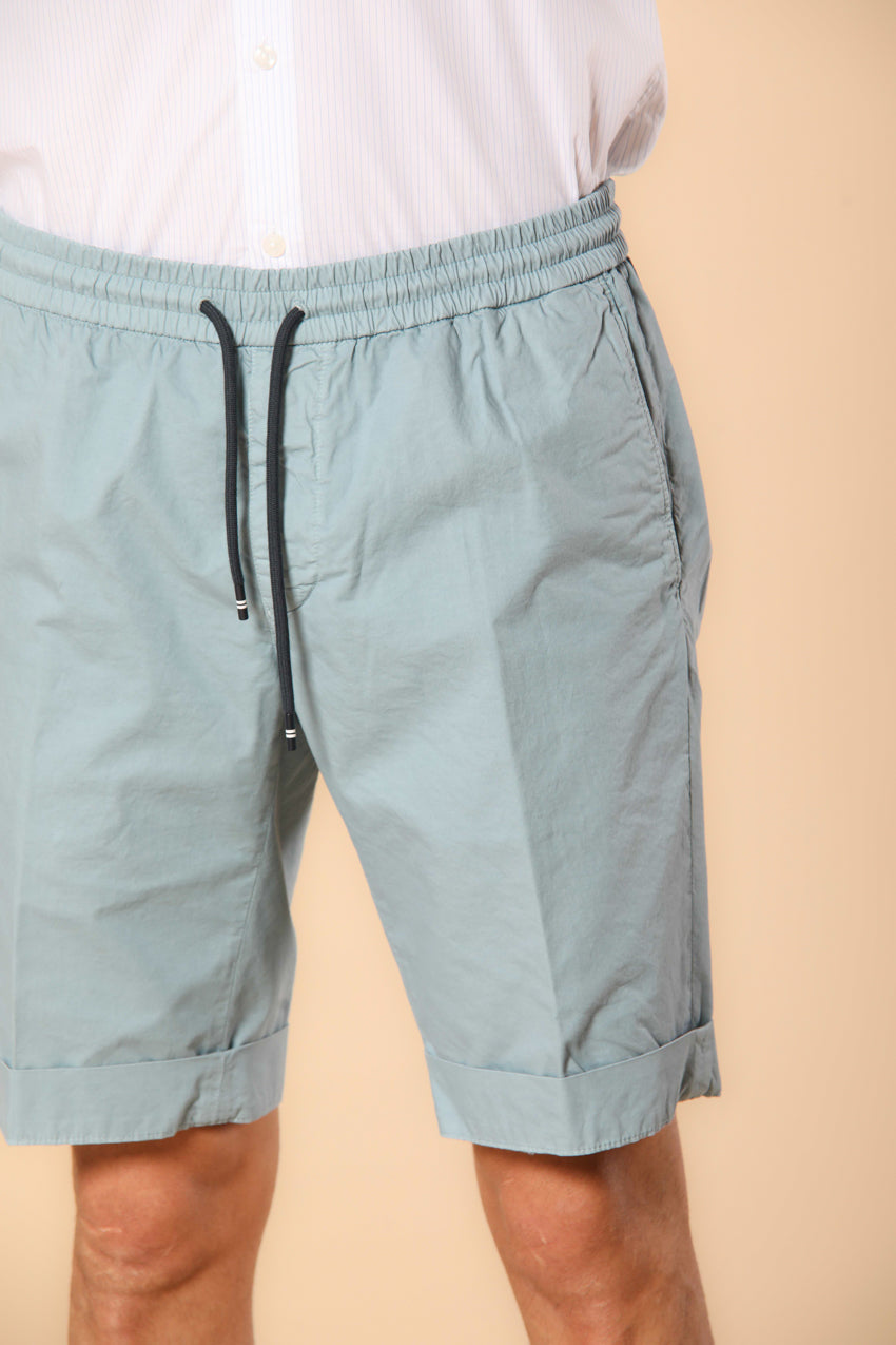 New York Sack bermuda chino jogger uomo in cotone pima regular fit