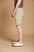 Chile Golf Bermuda Cargo Jogger Herren in Stretch-Jersey Slim Fit