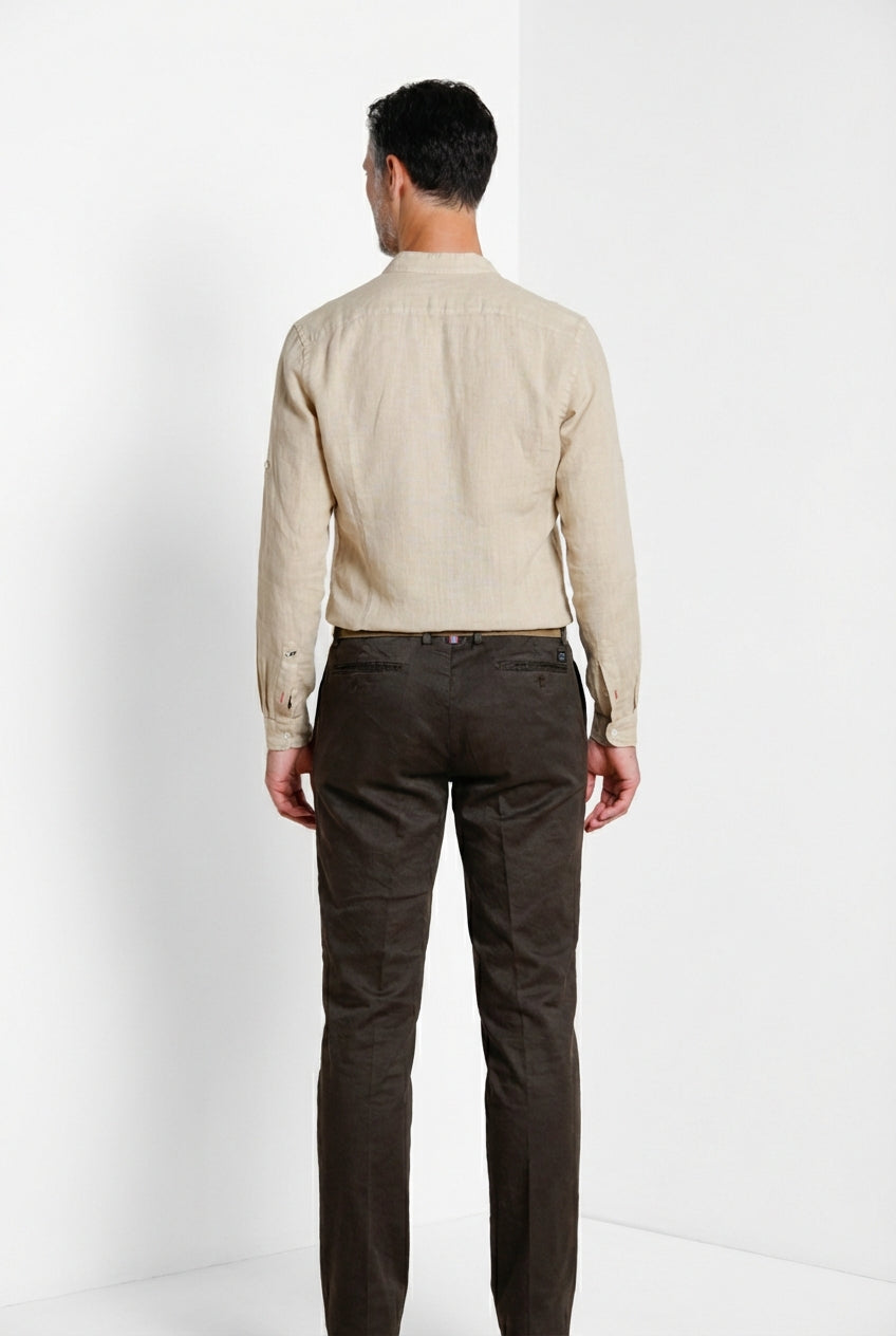 Porto Hemd Herren aus Leinen ①