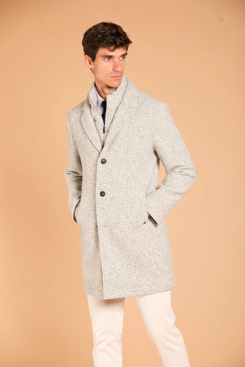 immagine 2 di cappotto uomo modello Los Angeles in grigio medio, fit regular di Mason's