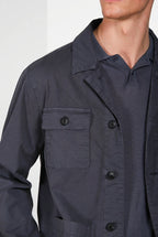 City Jacket Summer giubbotto uomo in cavallery di cotone e lino stretch