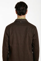 City Jacket Summer men's jacket in stretch cotton and linen cavalry