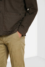City Jacket Summer men's jacket in stretch cotton and linen cavalry