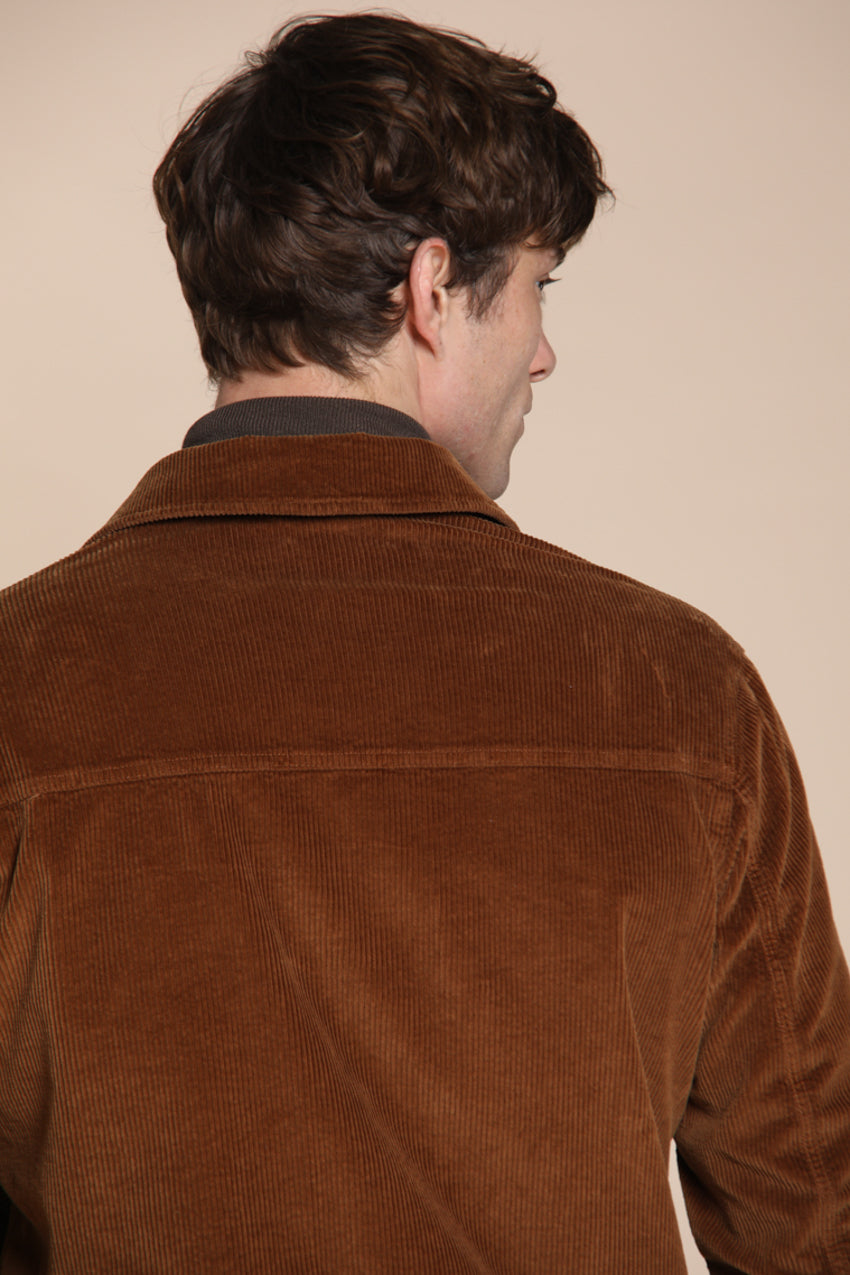 Foto 3 Steve overshirt uomo in velluto 500 righe