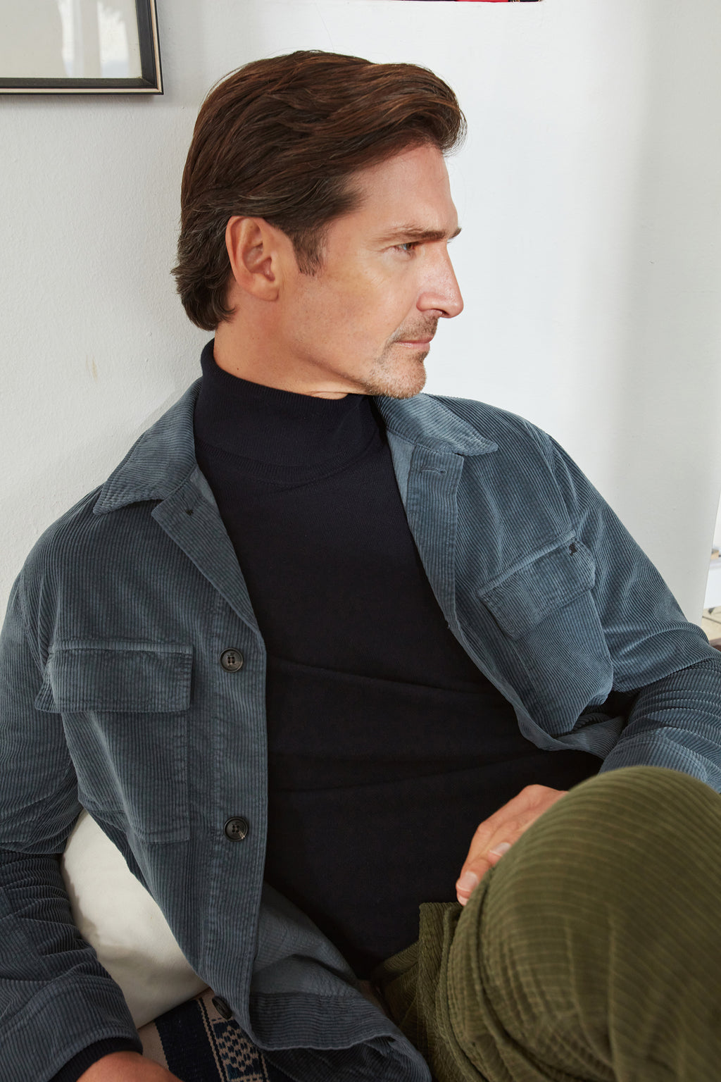 Steve men’s overshirt in 500-wale corduroy