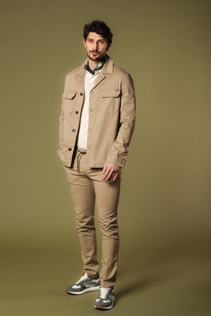 immagine 2 di jacket overshirt uomo modello Summer color kaki fit regular di Mason's