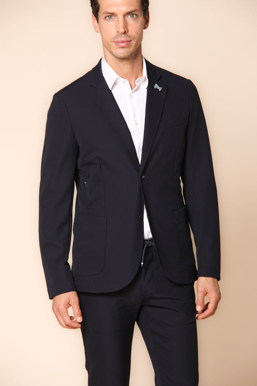 Da Vinci Tech Dynamic blazer homme en jersey stretch à coupe régulière