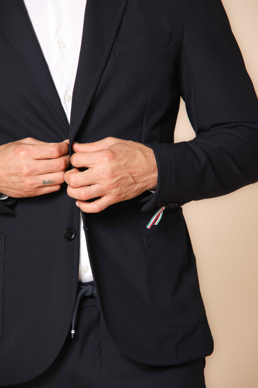 Da Vinci Tech Dynamic blazer homme en jersey stretch à coupe régulière