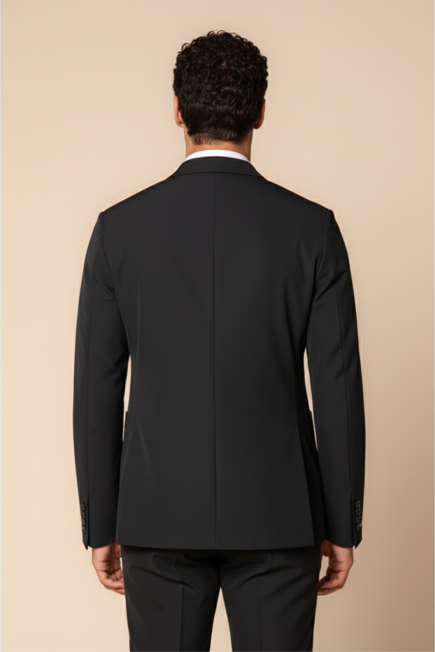 Da Vinci Tech Dynamic Herrenblazer aus Stretch-Jersey