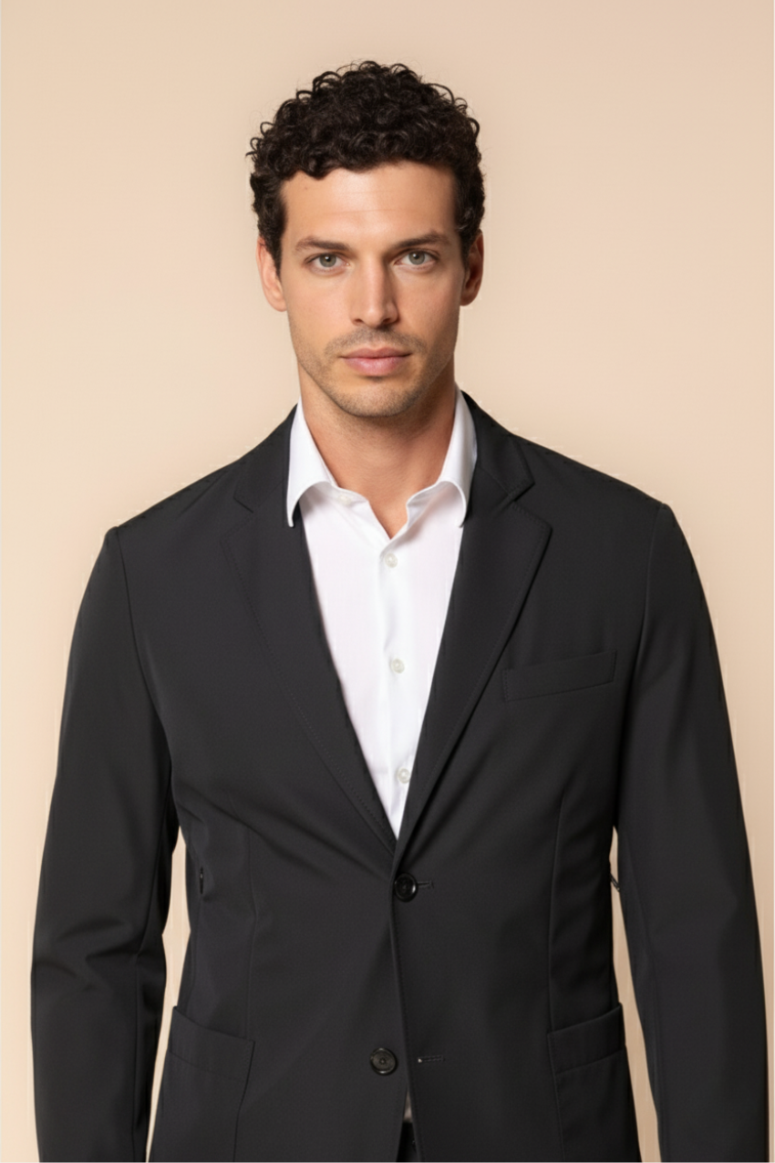Da Vinci Tech Dynamic blazer uomo in jersey stretch