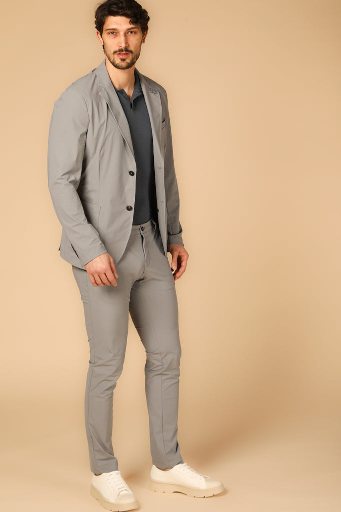 immagine 2 di blazer uomo modello Da Vinci Tech Dynamic in grigio chiaro fit regular di Mason's