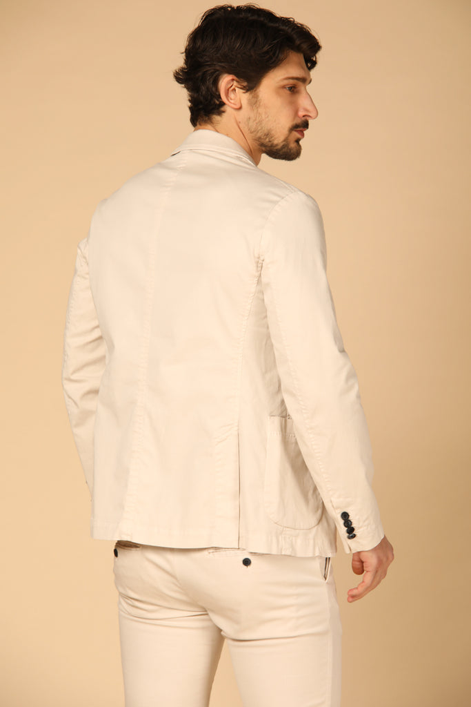 immagine 5 di blazer uomo modello Da Vinci Summer color stucco chiaro fit regular di Mason's