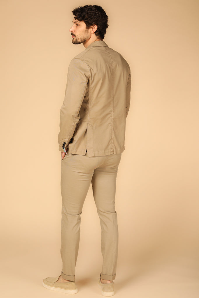 immagine 5 di blazer uomo modello Da Vinci Travel di colore kaki fit regular di Mason's