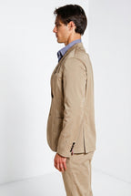 Da Vinci Travel blazer uomo in raso tecnico travel stretch