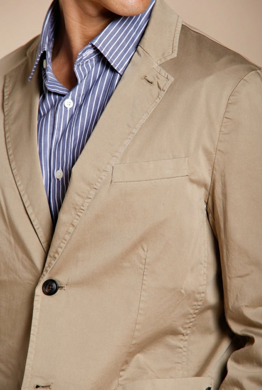 Da Vinci Travel men's blazer in technical travel stretch satin