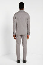 Da Vinci Travel blazer uomo in raso tecnico travel stretch
