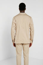 Da Vinci Travel men's blazer in technical travel stretch satin