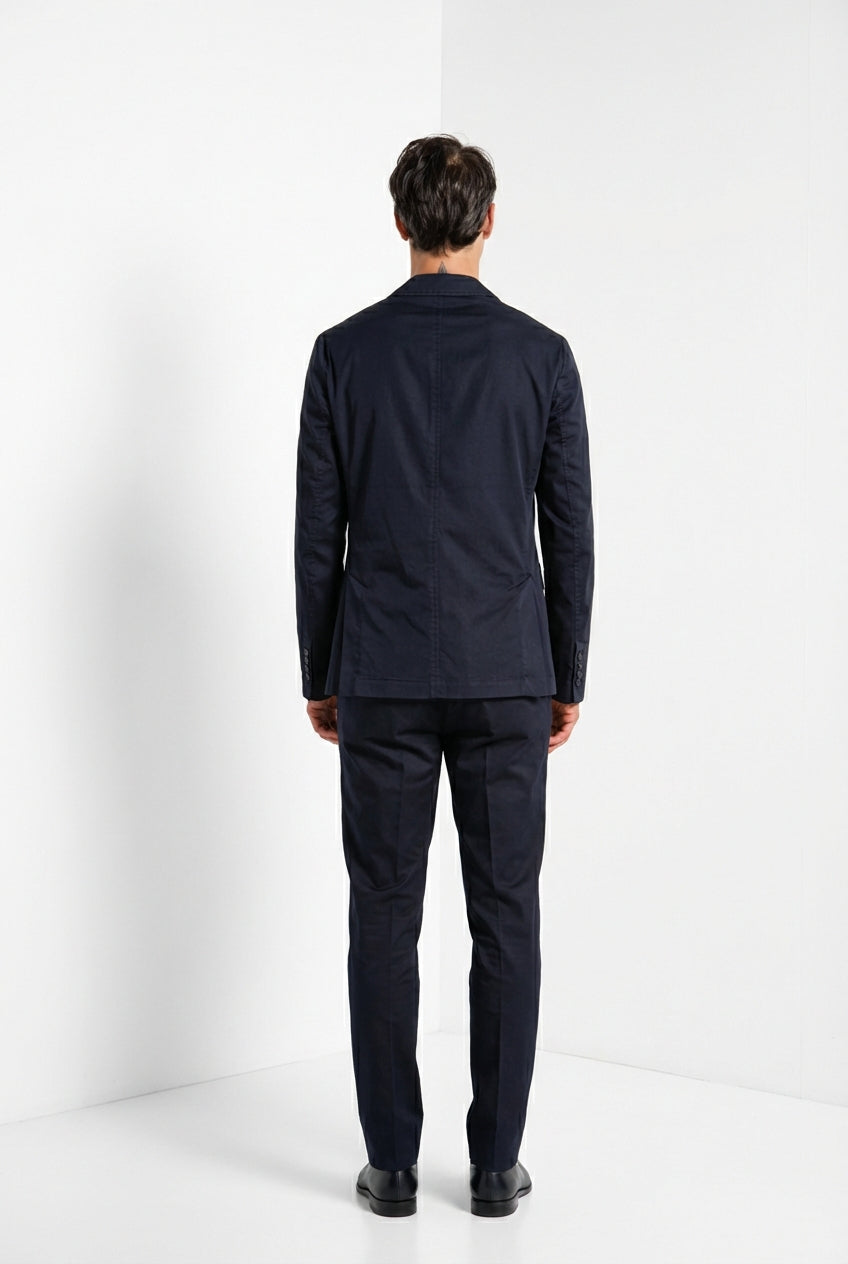 Da Vinci Travel blazer uomo in raso tecnico travel stretch