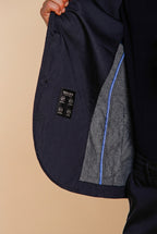 Da Vinci Travel men's blazer in technical travel stretch satin