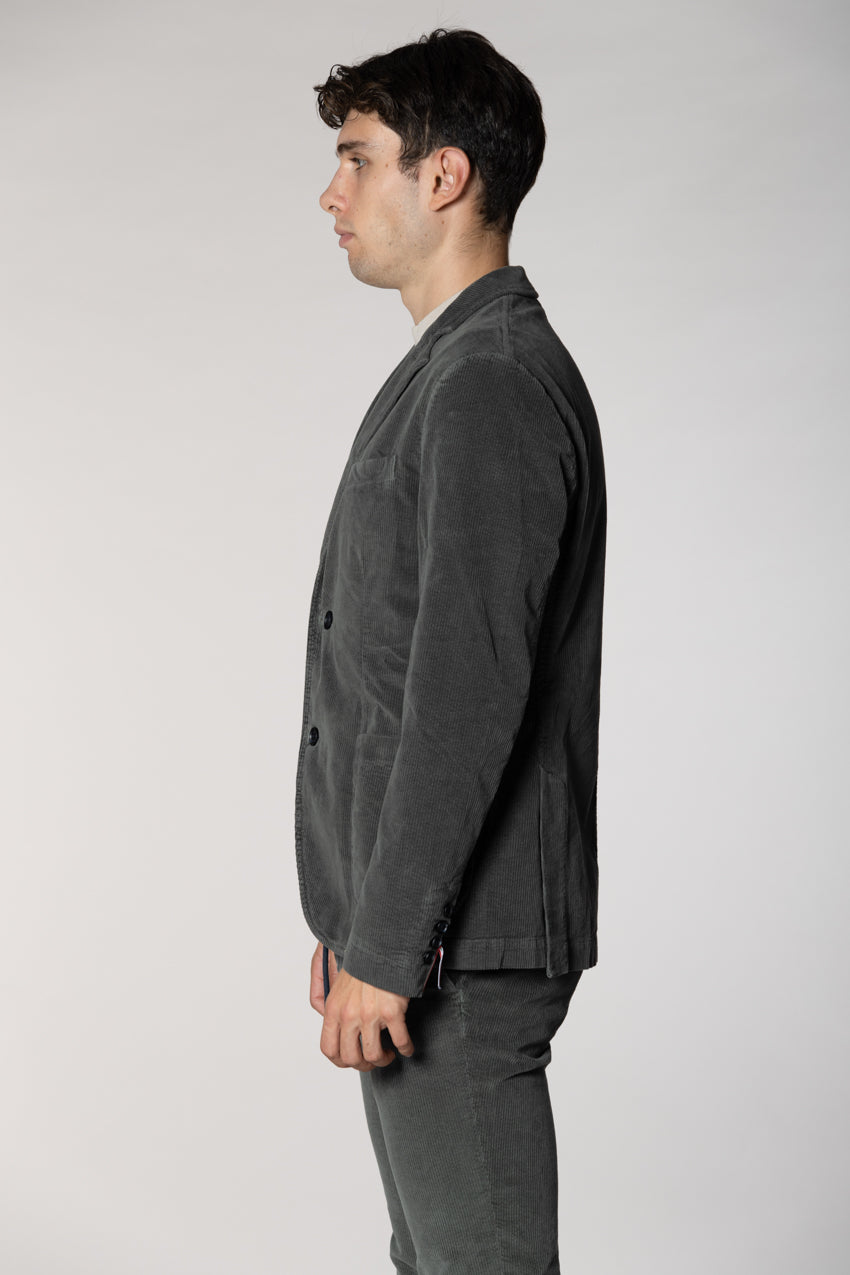 Da Vinci blazer uomo in velluto 500 righe