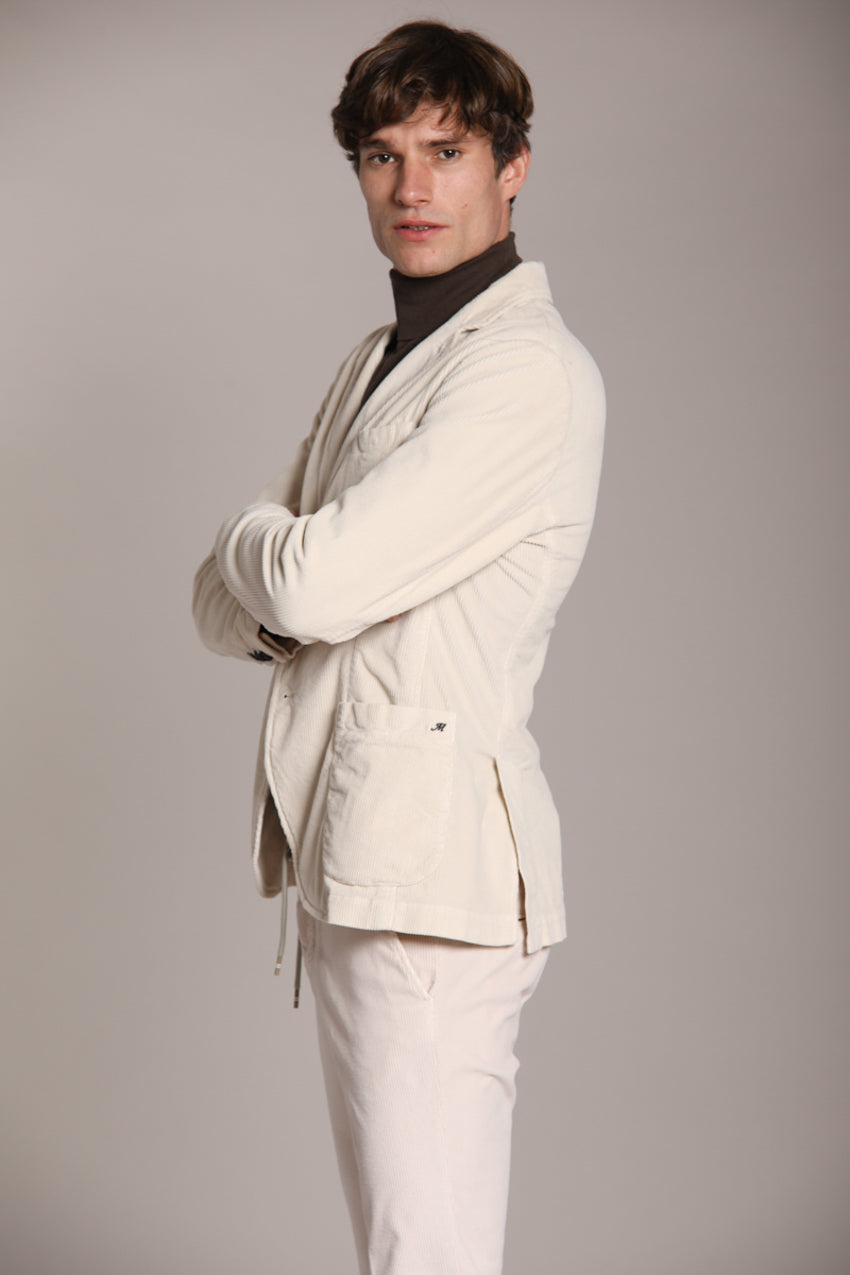 Foto 4 Da Vinci blazer uomo in velluto 500 righe