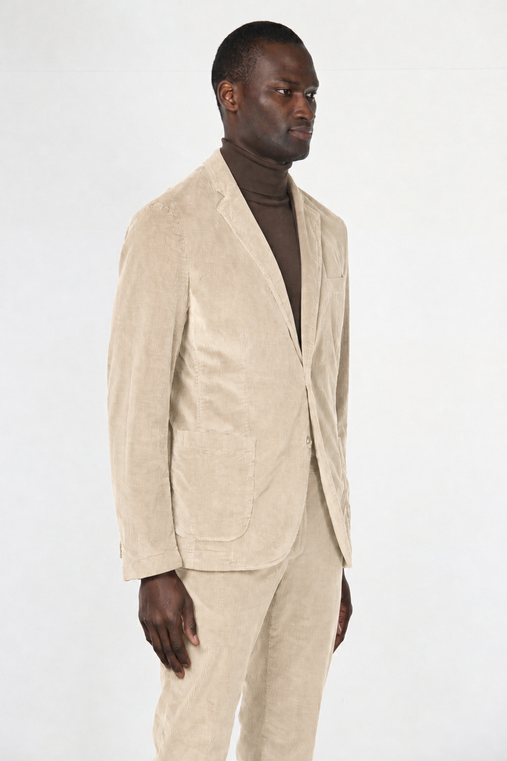 Tiziano blazer de hombre en terciopelo 500 rayas