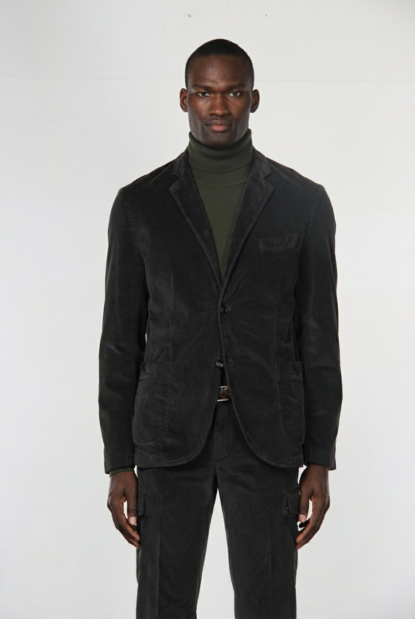 Tiziano blazer uomo in velluto 500 righe