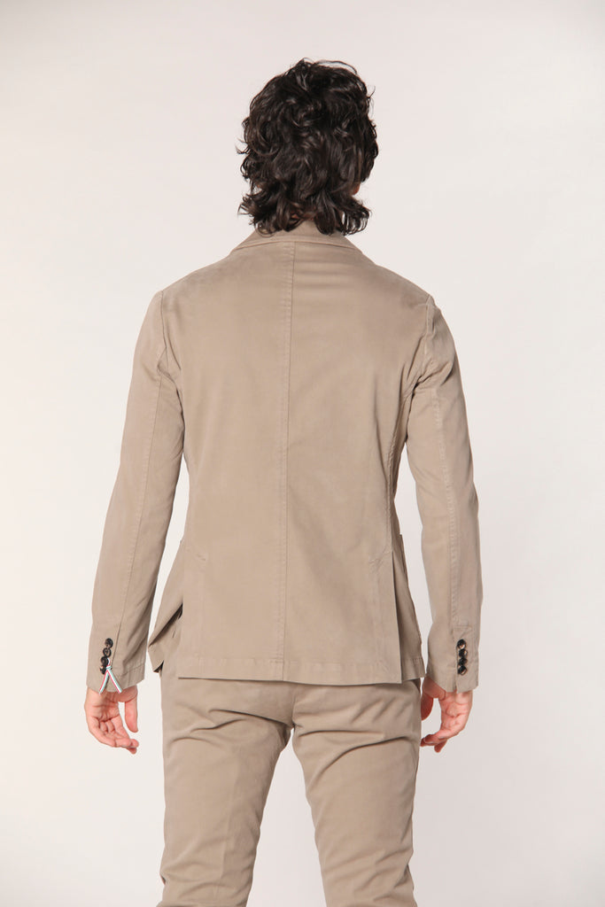 Da Vinci blazer uomo in cotone modal stretch