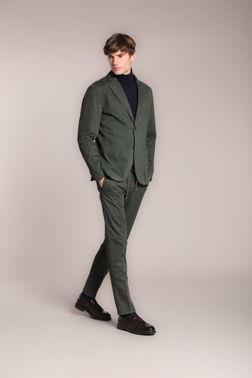 Foto 3 Da Vinci blazer uomo in gabardina stretch