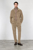 Work Jacket overshirt de hombre en terciopelo de pana ancha