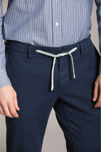 New York String pantalone chino jogger uomo in cotone cashmere regular fit