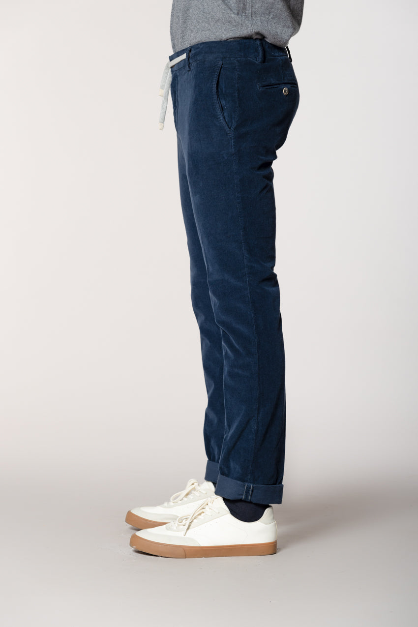 New York String pantalón chino jogger hombre en pana 1500 líneas regular fit
