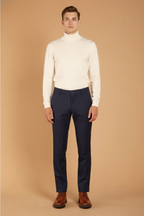 Milano Jog pantalon chino homme en jersey stretch extra slim fit