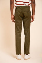 Milano Jogger Herren Chinohose aus Leinen und Baumwoll Twill extra slim fit