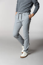 Milano Jogger pantalon chino homme en laine extra slim fit