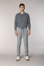 Milano Jogger pantalon chino homme en laine extra slim fit